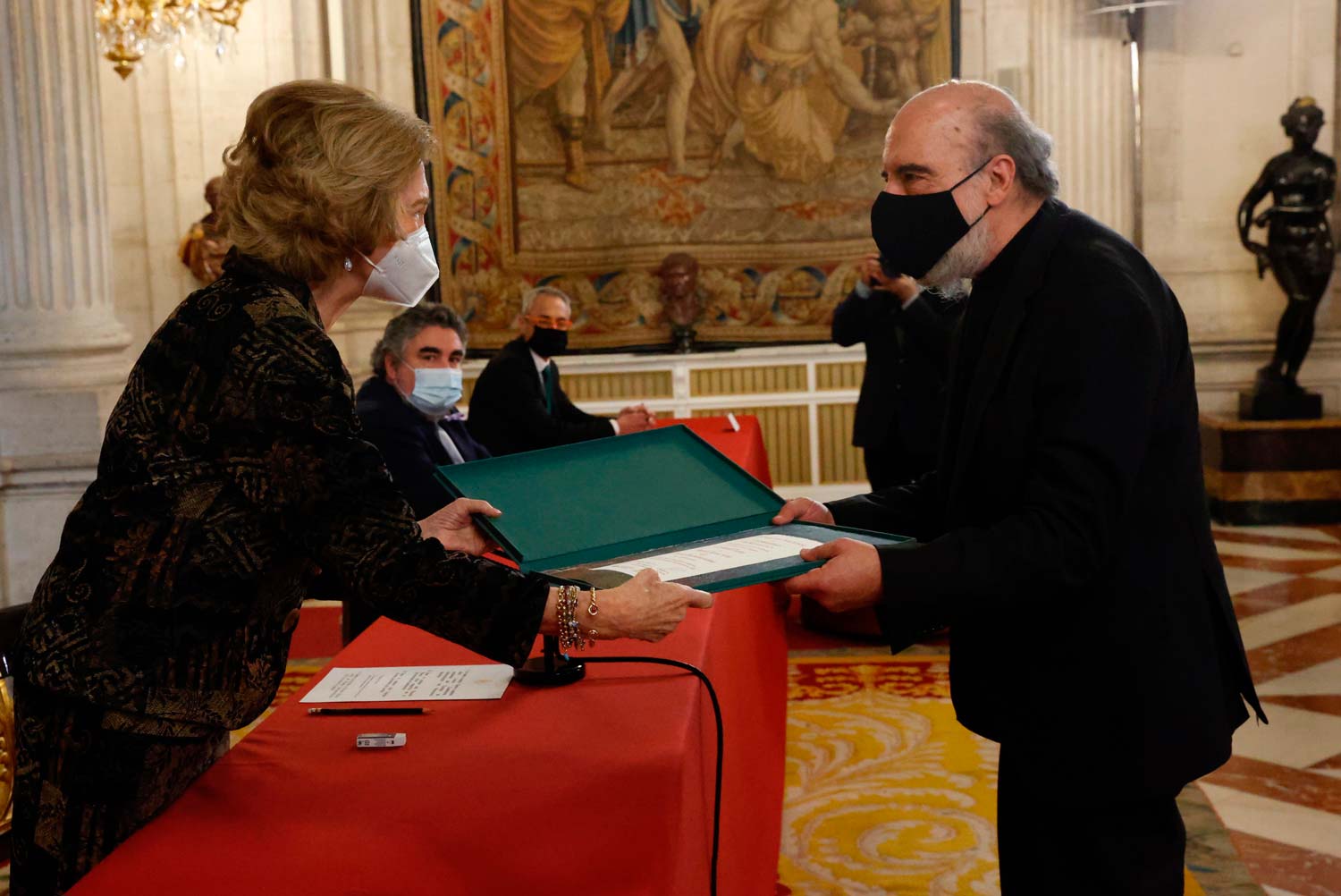 Acto de entrega Premio Reina Sofía de Poesía Iberoamericana 2020 a Raúl Zurita