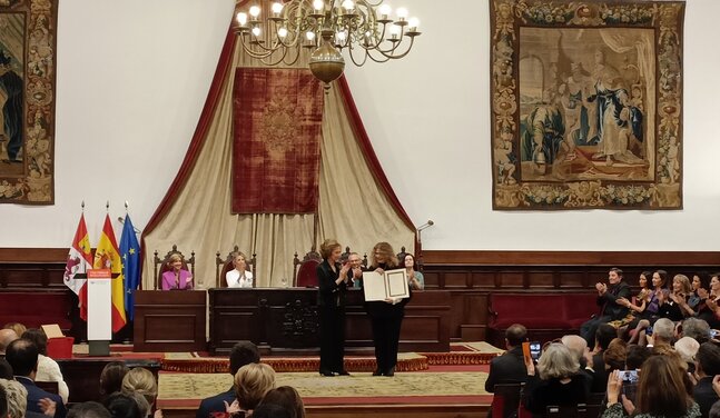 Acto de entrega XXXII Premio Reina Sofía de Poesía Iberoamericana 2023 a Gioconda Belli - 01