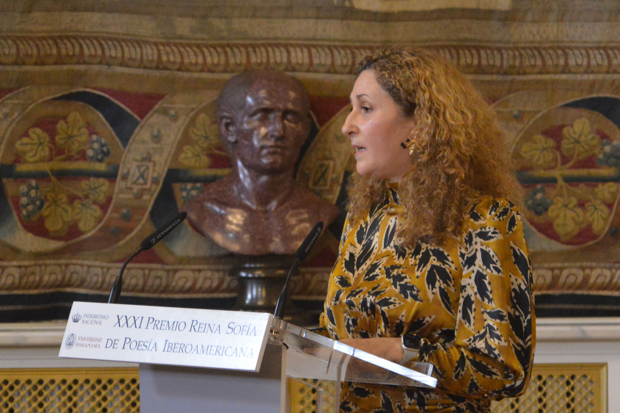 Acto de entrega Premio Reina Sofía de Poesía Iberoamericana 2022 a Olvido García Valdés