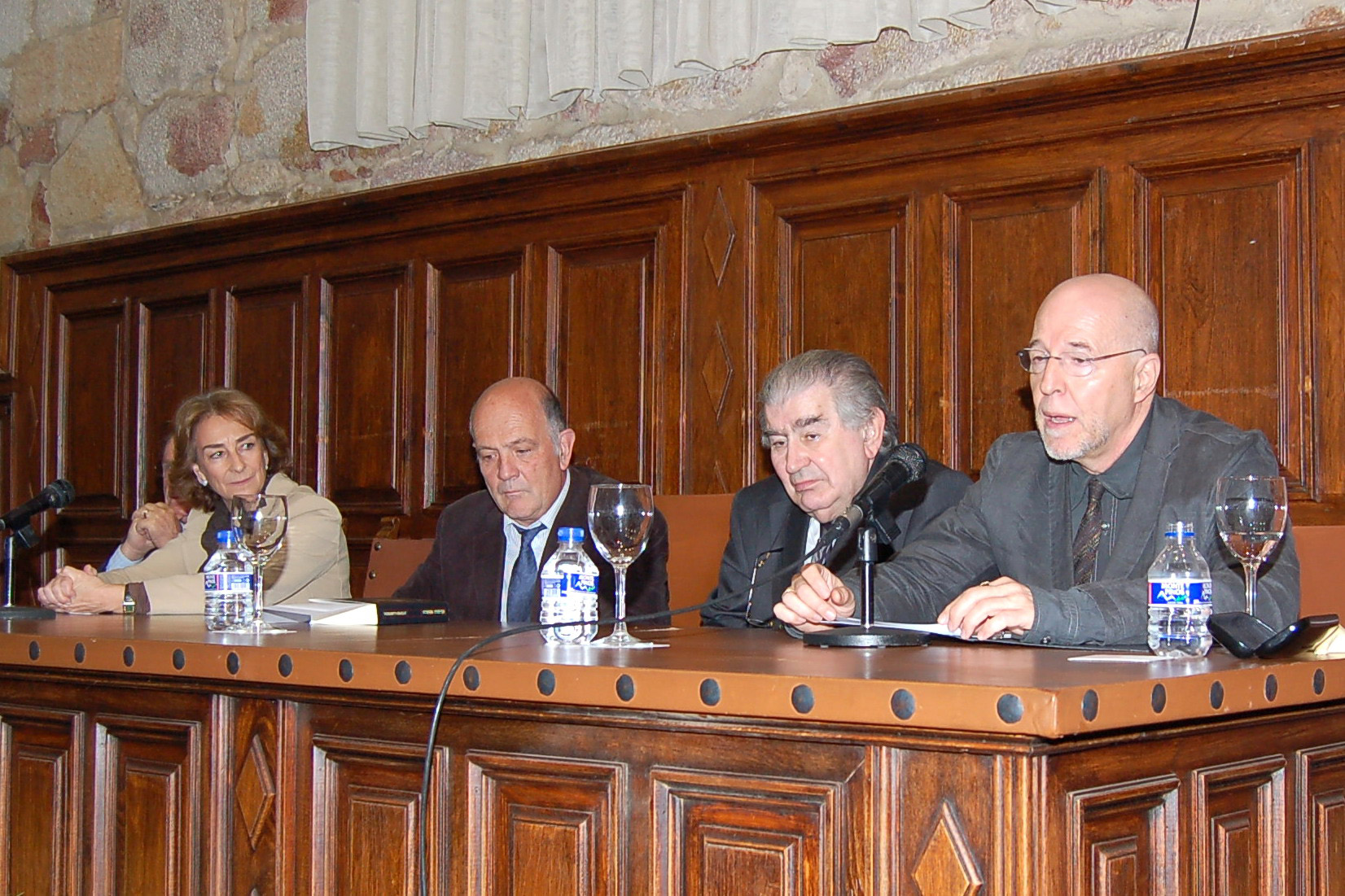 Acto de entrega XV Premio Reina Sofía de Poesía Iberoamericana 2006 a Antonio Gamoneda