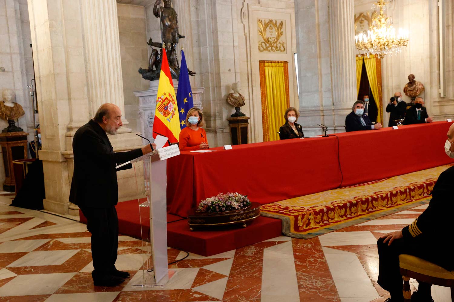 Acto de entrega Premio Reina Sofía de Poesía Iberoamericana 2020 a Raúl Zurita