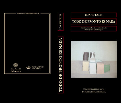Portada "Todo de pronto es nada" de Ida Vitale Portada "Todo de pronto es nada" de Ida Vitale