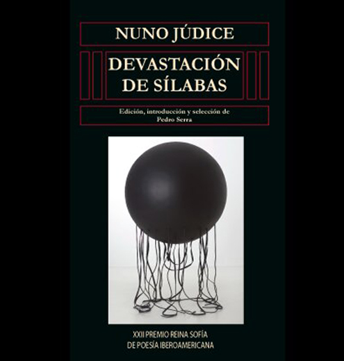 nuno-judice-portada Portada "Devastación de sílabas" de Nuno Júdice
