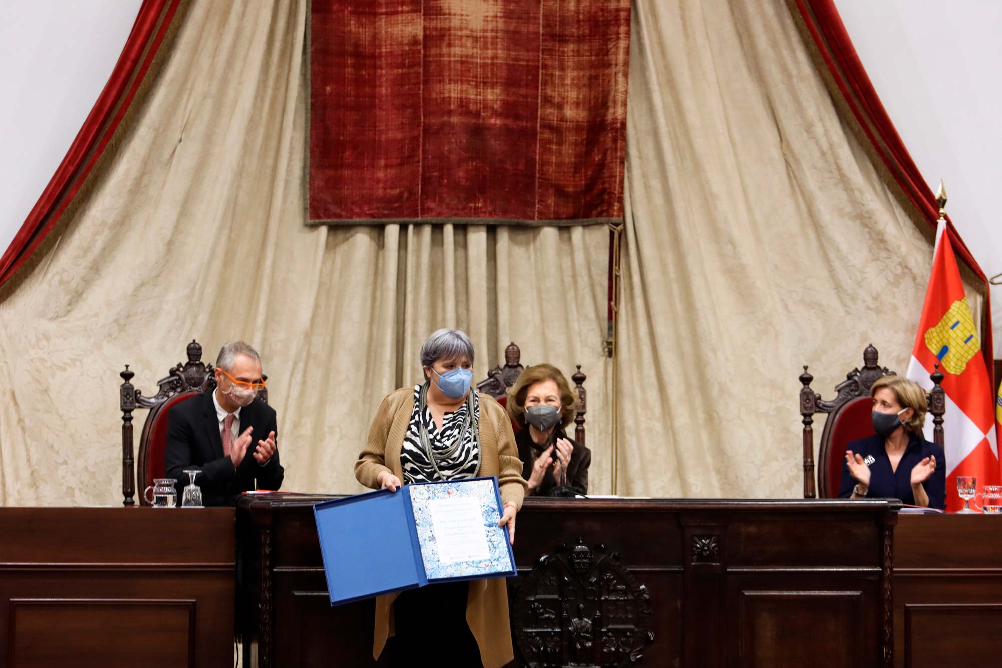 Acto de entrega XXX Premio Reina Sofía de Poesía Iberoamericana 2021 a Ana Luisa Amaral