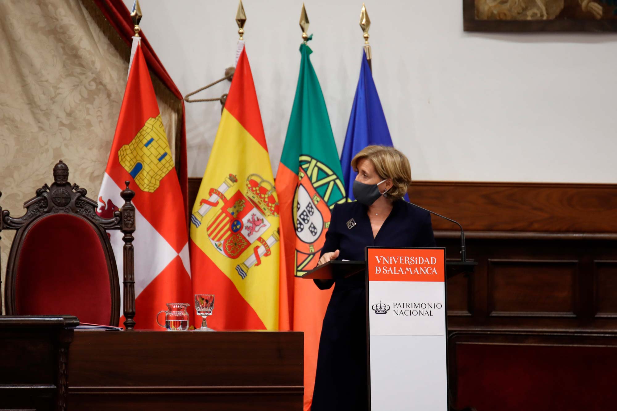 Acto de entrega XXX Premio Reina Sofía de Poesía Iberoamericana 2021 a Ana Luisa Amaral